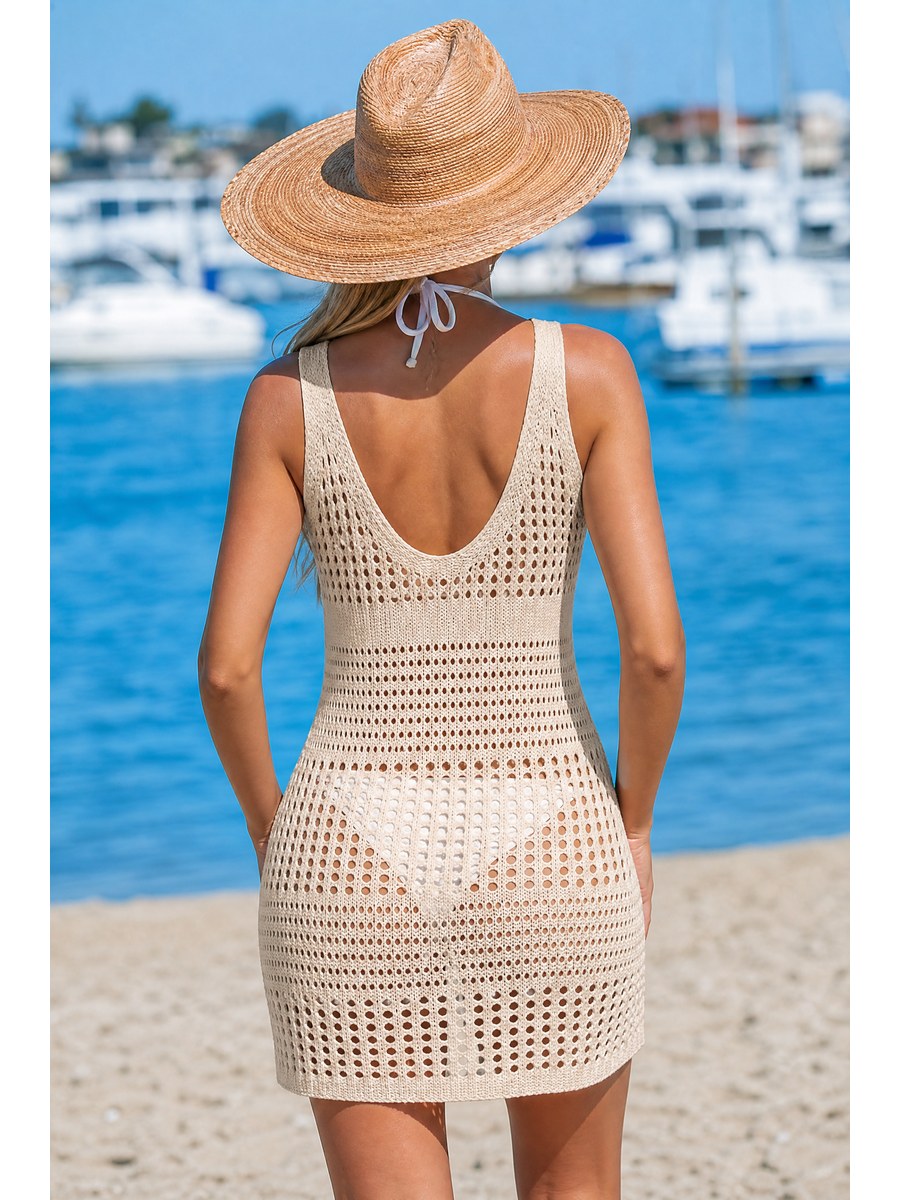 Ibiza Crochet Cover-Up back