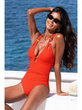 Sunset Plunge One-Piece front