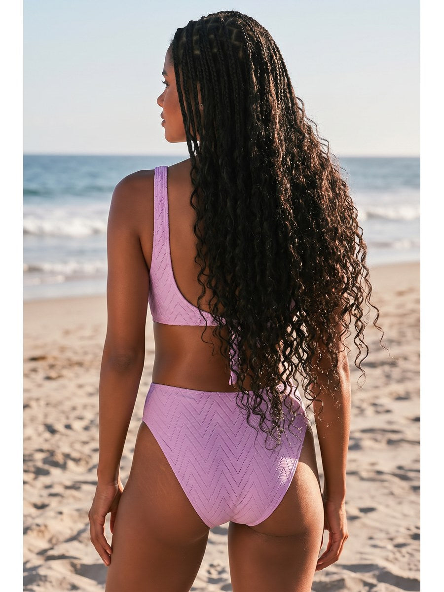 Lavender Cove One-Piece back