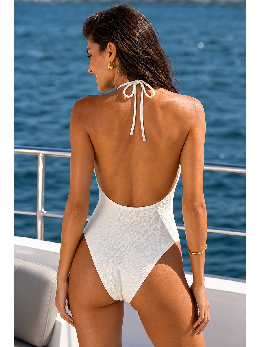 Mykonos Cutout One-Piece back