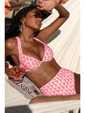 Ibiza Geometric Bikini front
