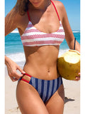 Riviera Chevron Bikini front