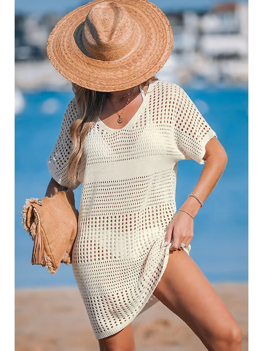 Tulum Crochet Cover-Up III front