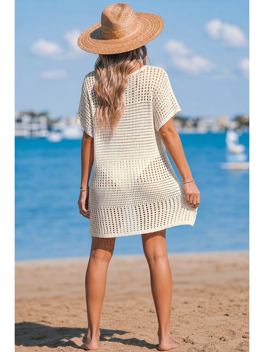 Tulum Crochet Cover-Up III back