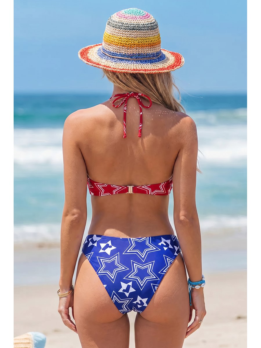 Americana Star Bikini back