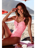 Sunset Abstract One-Piece front