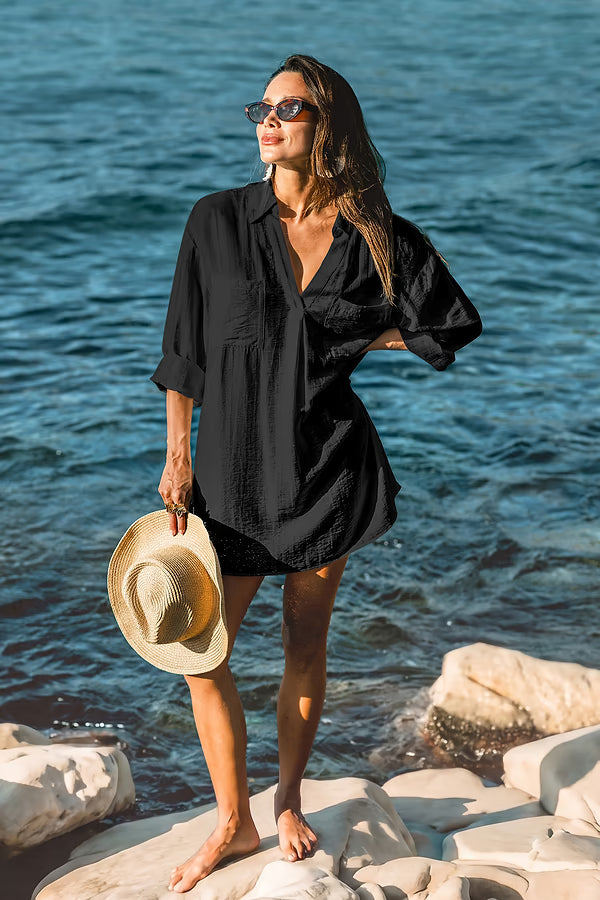 Iconic Lace Cover-Up - LUNAMAR Swimwear