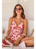 Rose Garden Cutout One-Piece front