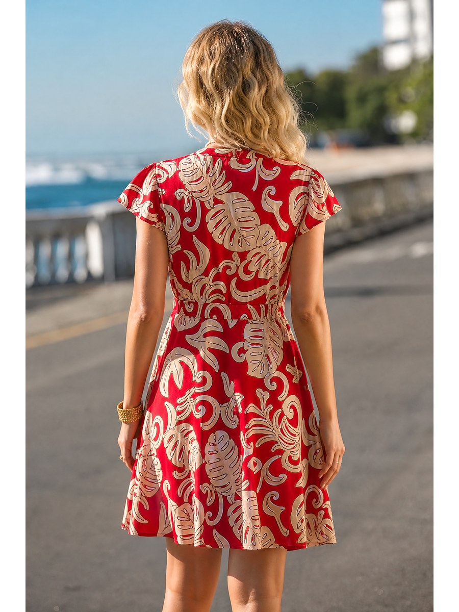 Havana Floral Cover-Up back