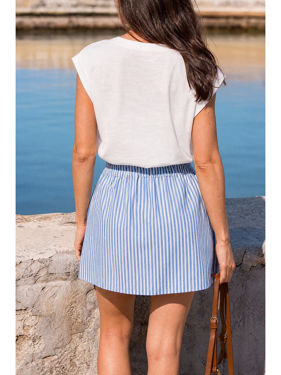 Riviera Striped Cover-Up Set back