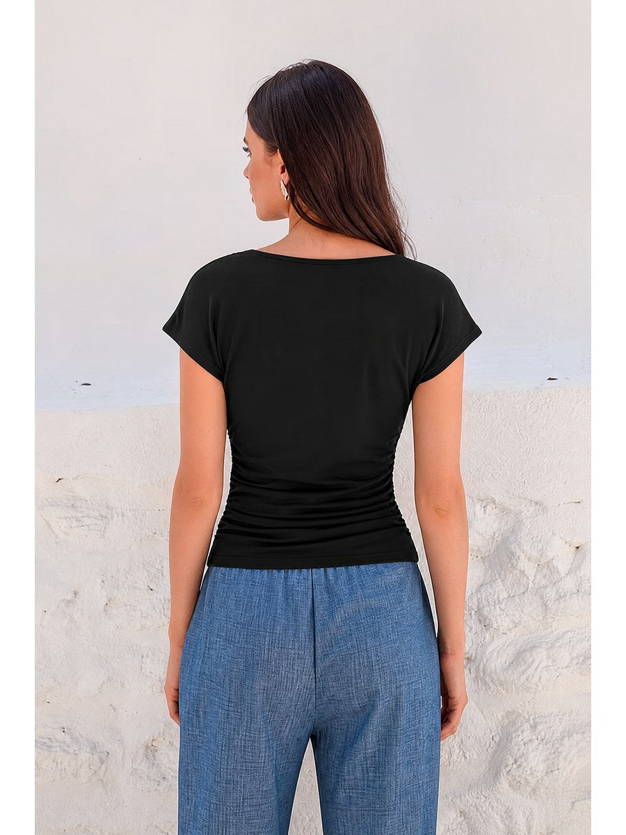 Riviera Ruched One-Piece back