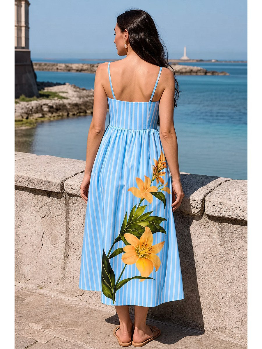 Riviera Floral Cover-Up back