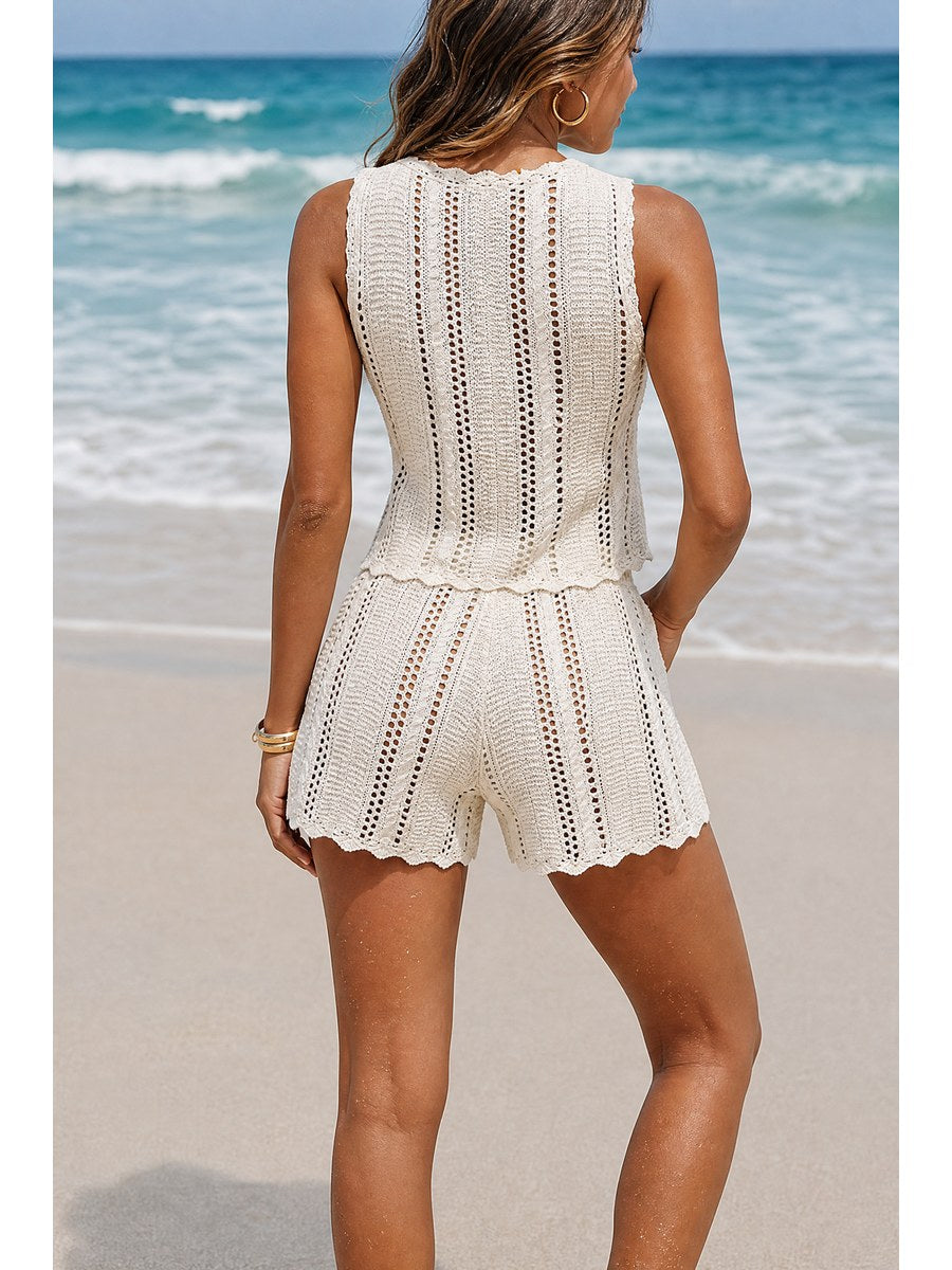 Tulum Crochet Cover-Up Set II back