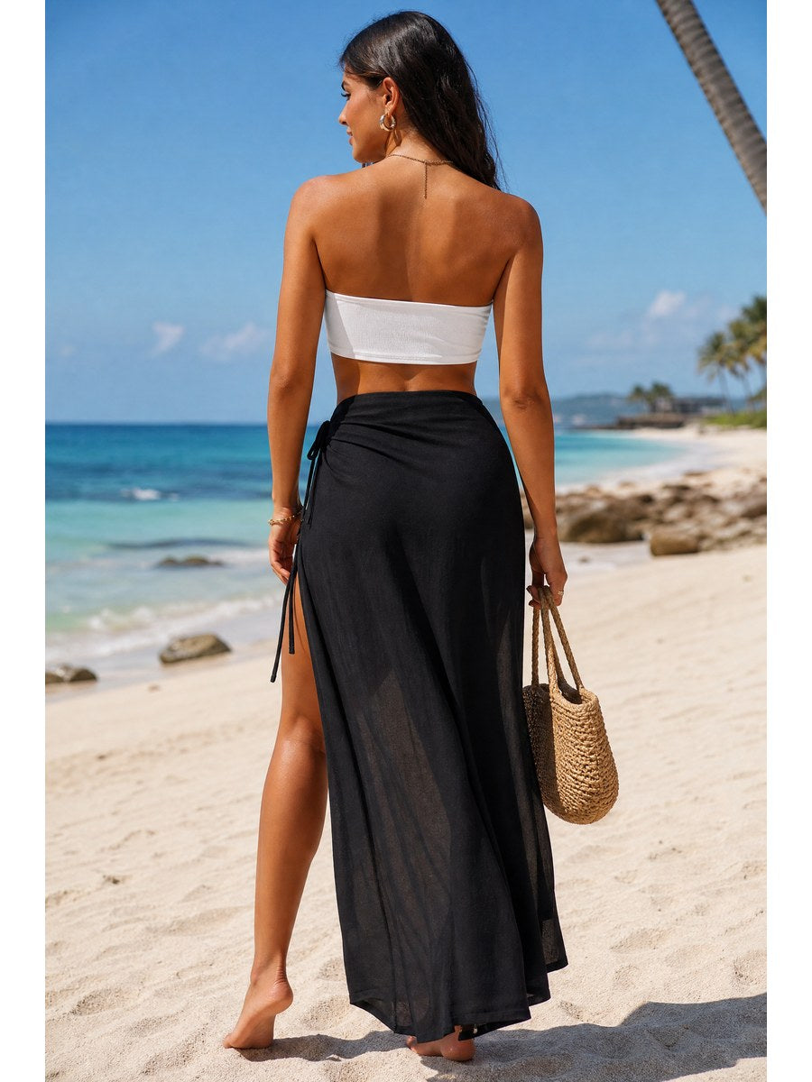 Midnight Wrap Cover-Up II back