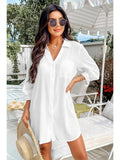 Breeze Button-Down Cover-Up front