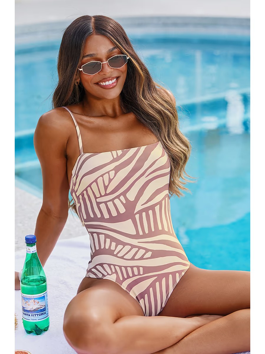 Oasis Abstract One-Piece front