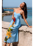 Riviera Floral Cover-Up front