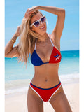 Americana Triangle Bikini front