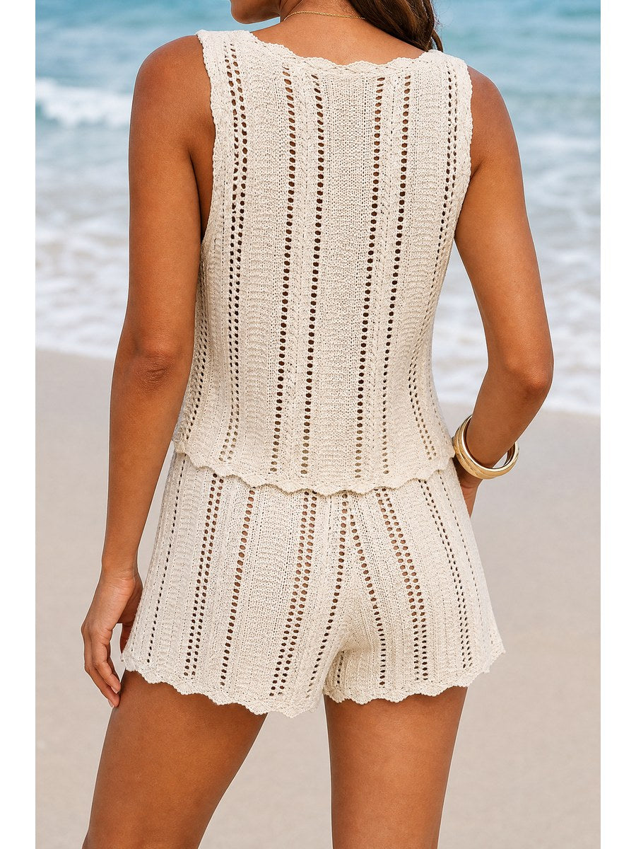 Tulum Crochet Cover-Up Set back