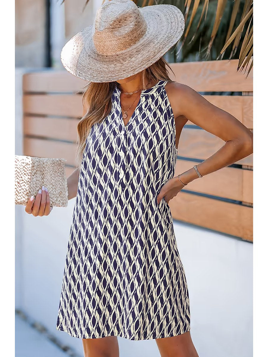 Riviera Geometric Cover-Up front