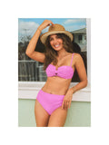 Capri High-Waisted Set - Pink (front)