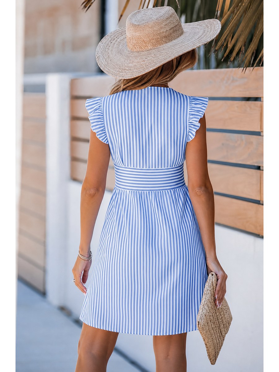 Riviera Striped Cover-Up II back