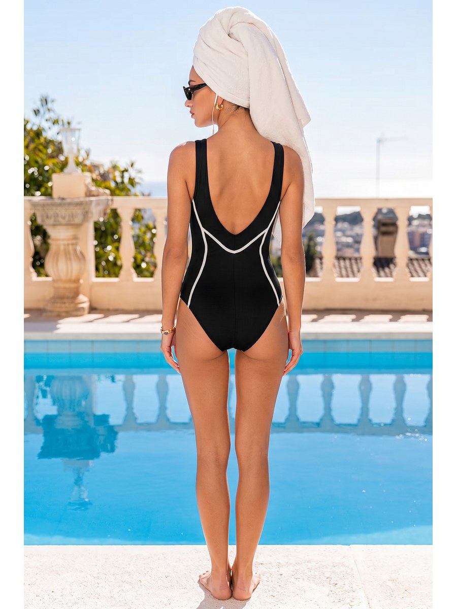 Riviera Contrast One-Piece back