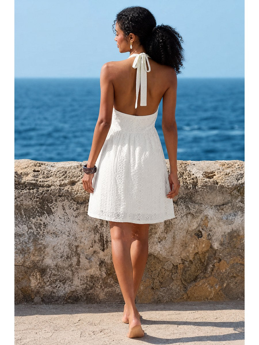 Capri Eyelet Cover-Up back