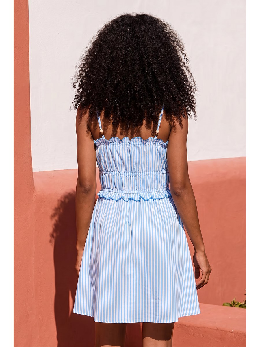 Riviera Striped Cover-Up IV back